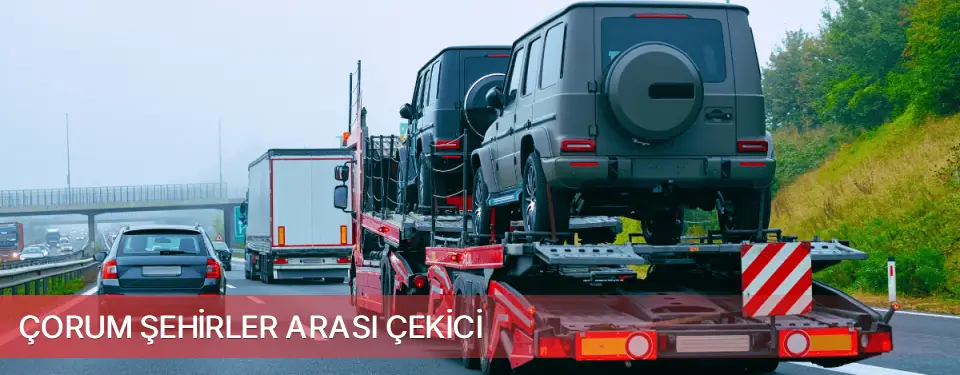 Çorum İli Şehirler Arası Çekici